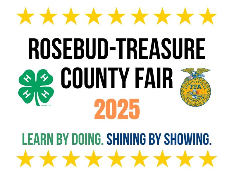 Logo for 2025 Rosebud-Treasure Co Fair